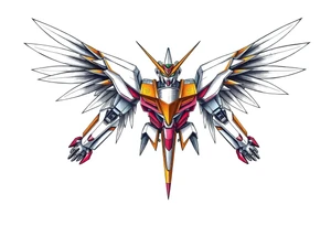 Wing Gundam tattoo idea