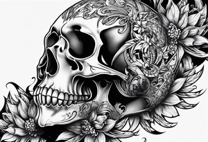 skeletal arm tattoo idea