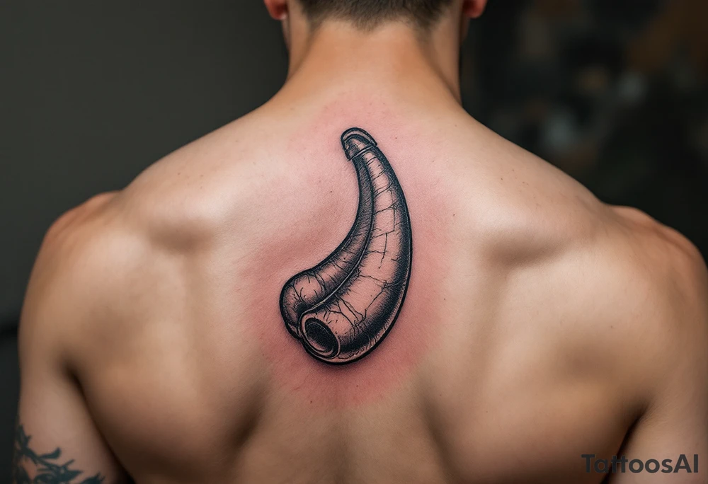 large penis tattoo idea