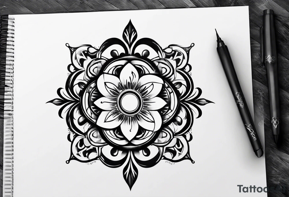 infinity symbol tattoo idea