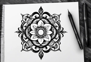 infinity symbol tattoo idea