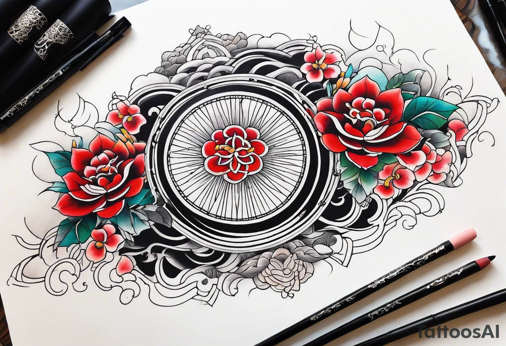 Underground tattoo idea