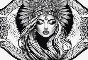 Forearm writing tattoo idea