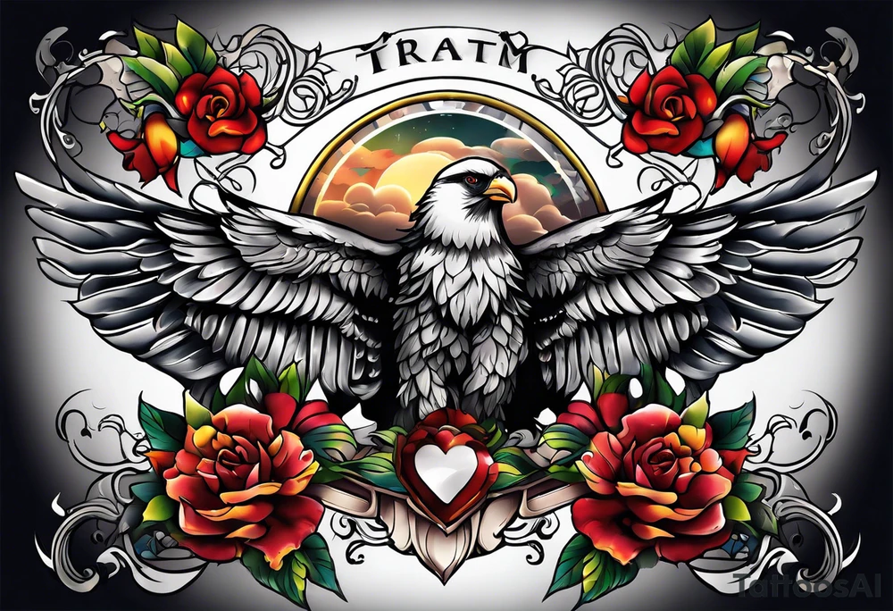 Full back tattoo tattoo idea