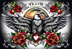 Full back tattoo tattoo idea