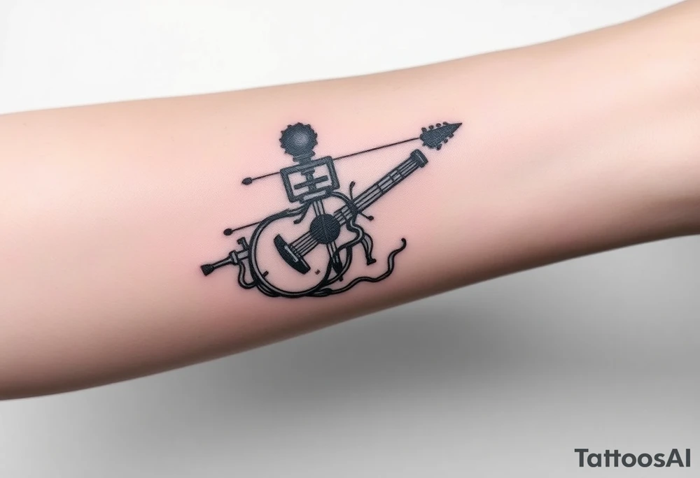 music tattoo idea