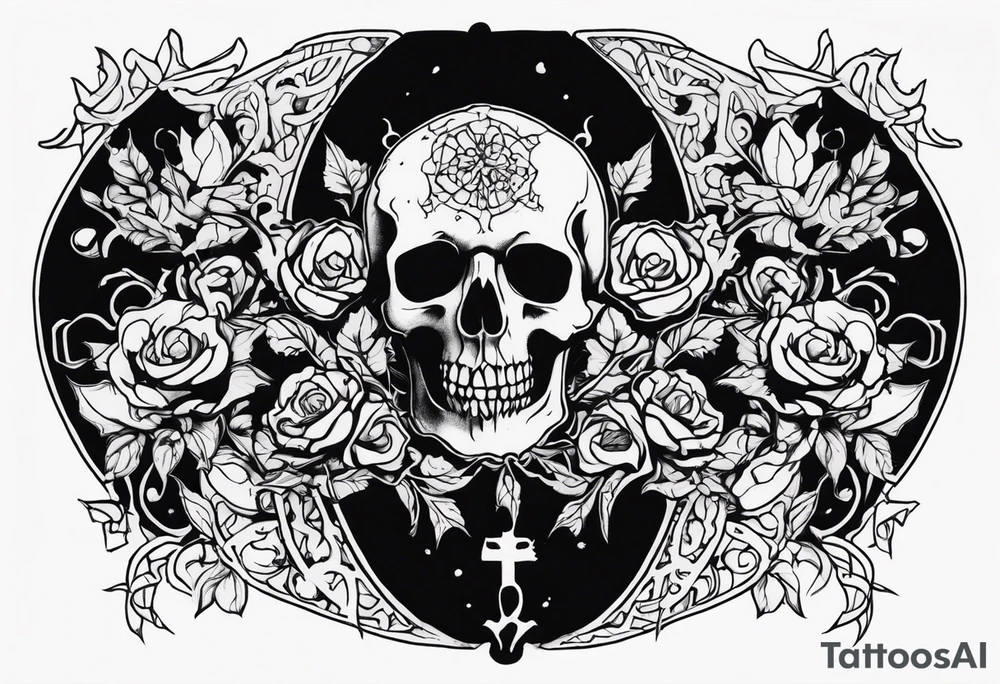 Morbidly beautiful, death and decay, Eldridge horror tattoo idea