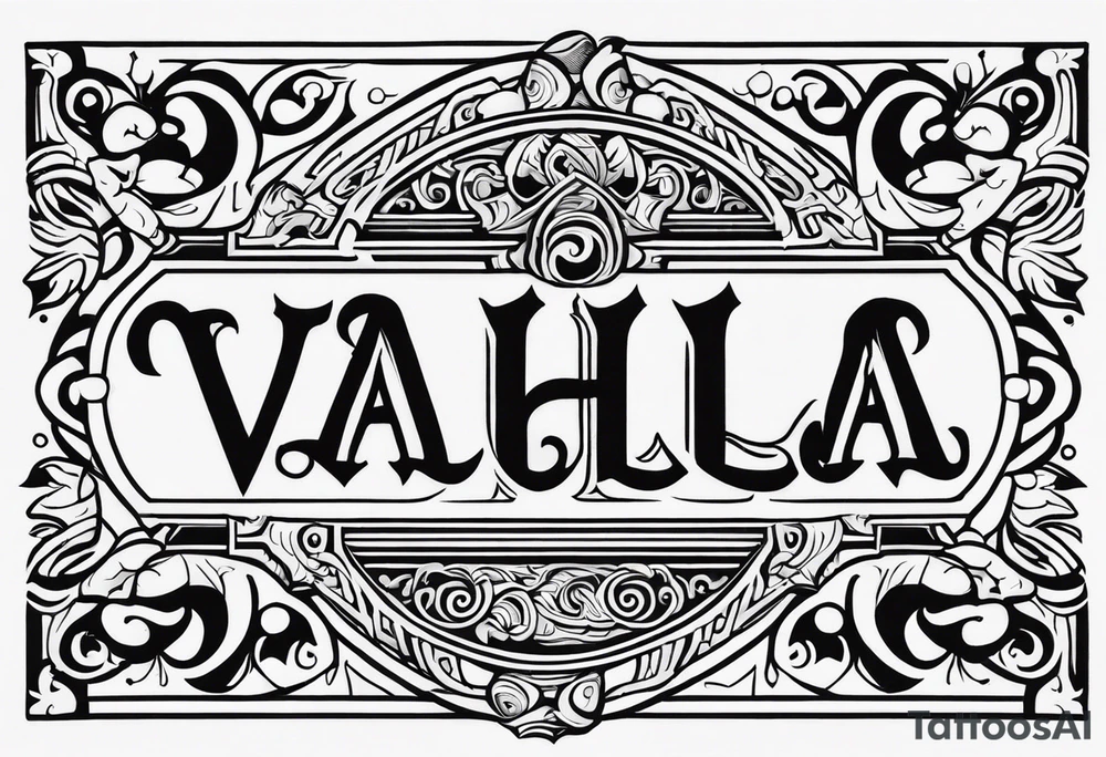 Valhalla tattoo idea