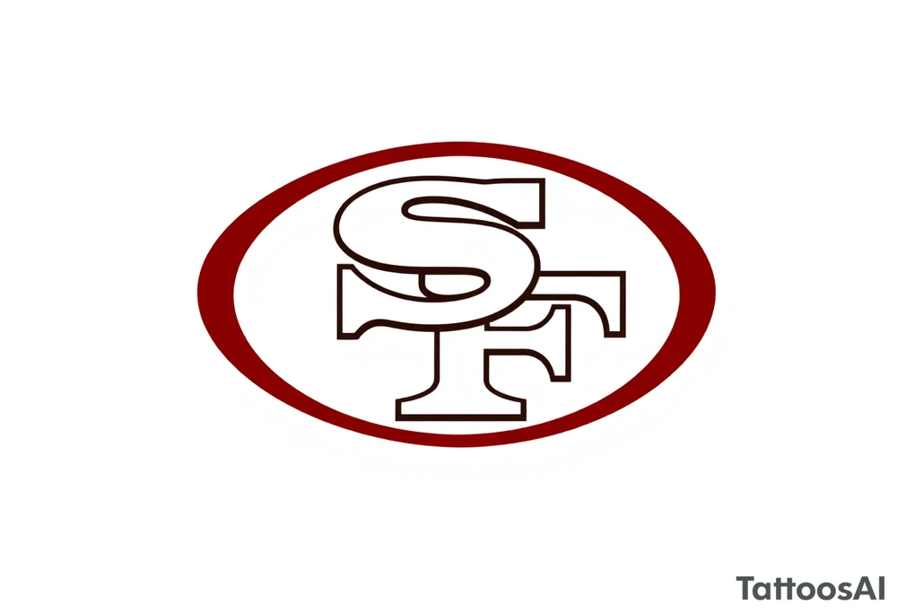 49ers logo tattoo idea