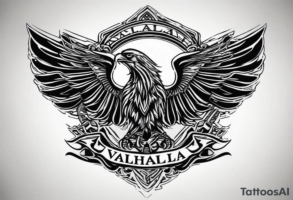 Valhalla military tattoo idea