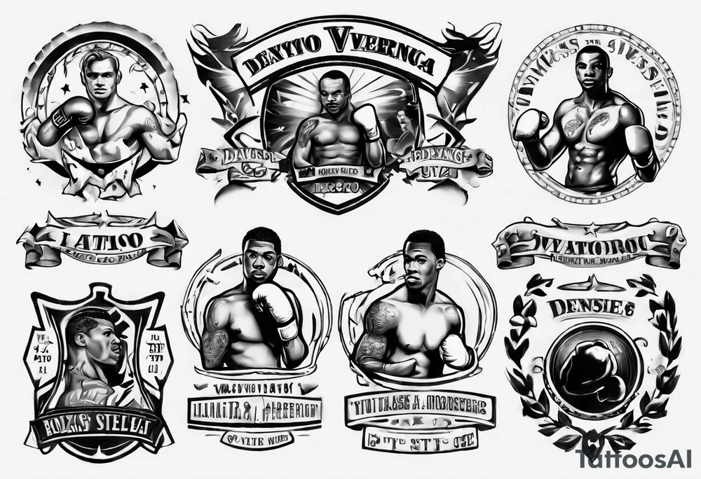famous boxing venues in the us tattoo idea