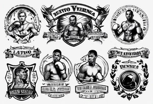 famous boxing venues in the us tattoo idea