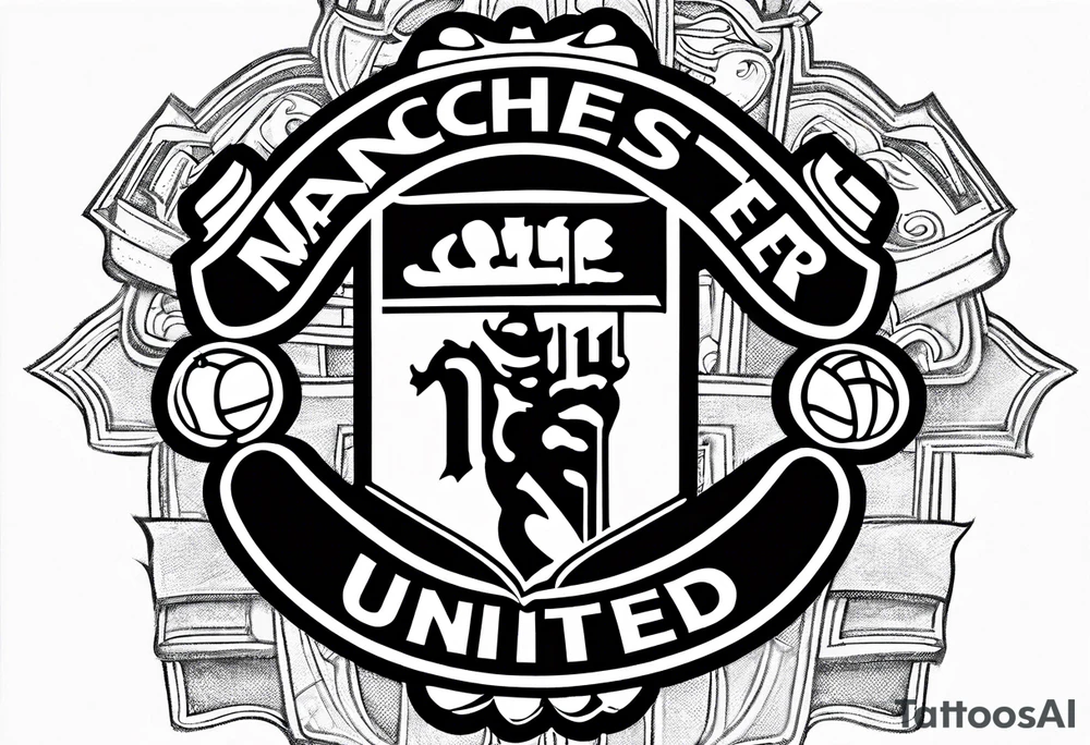 manchester united tattoo idea