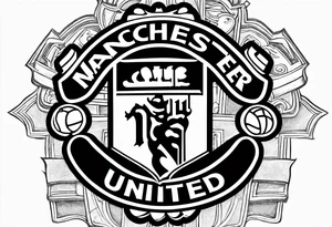 manchester united tattoo idea