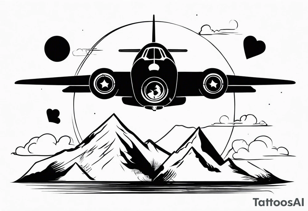 Small, inspired by the song Iron sky by paolo nutini tattoo idea