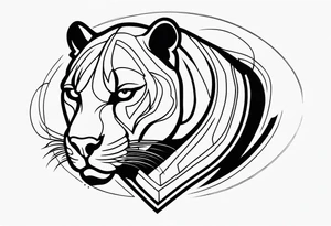 panther tattoo idea
