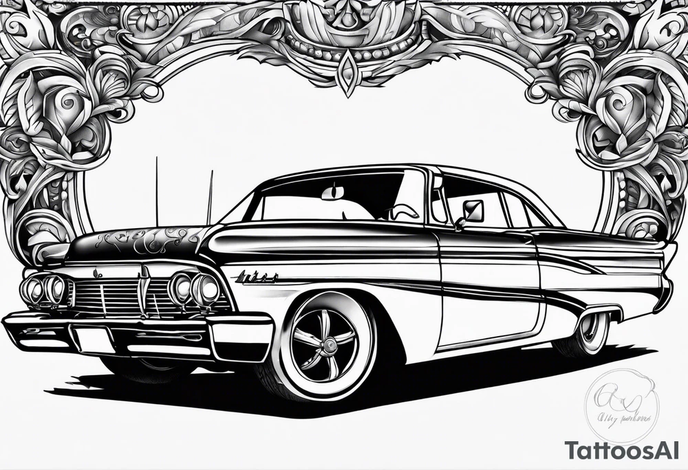 Lowrider tattoo idea