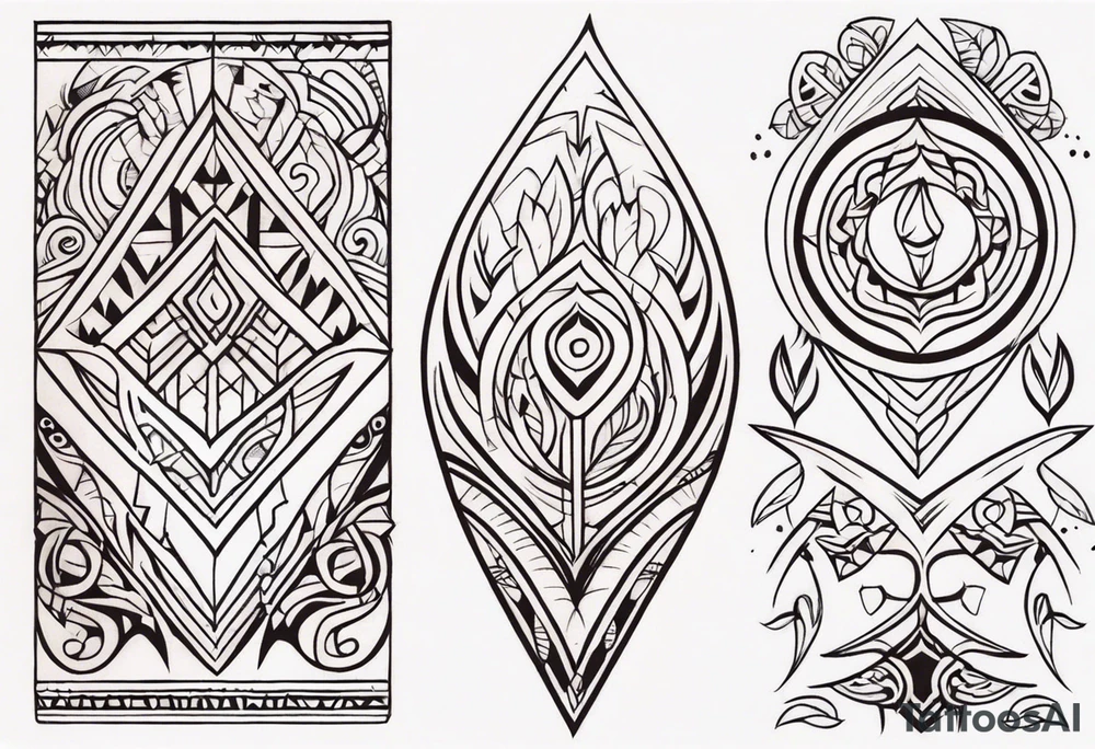 Tribal tattoo idea