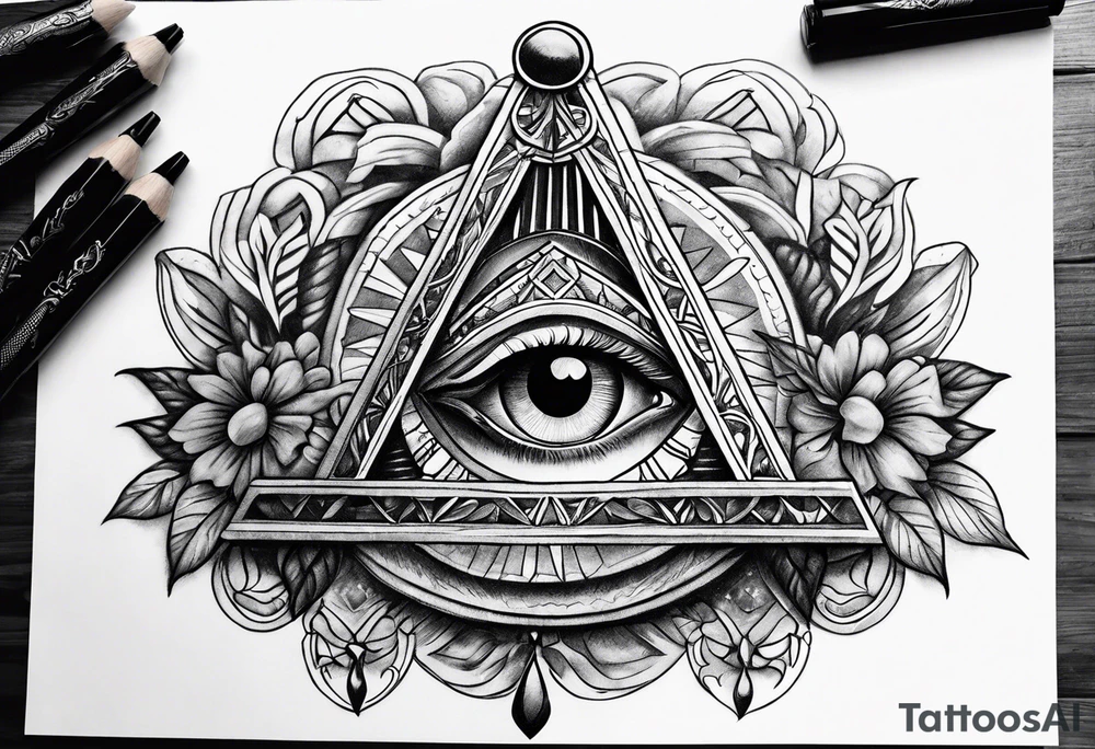 Masonic tattoo idea