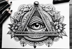 Masonic tattoo idea