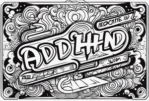 ADHD tattoo idea