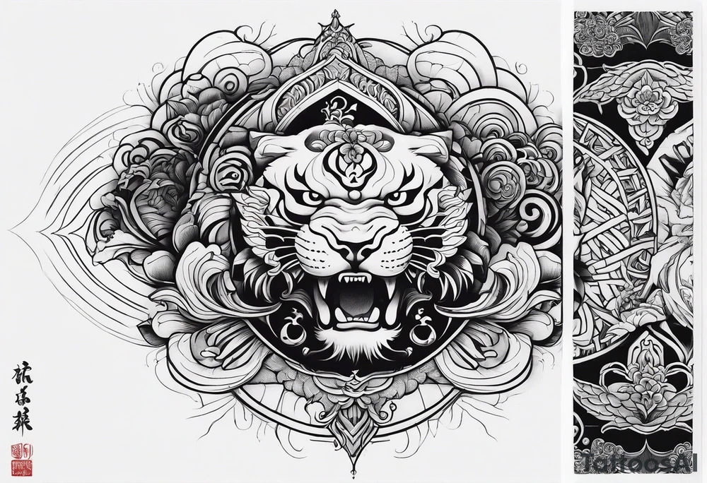 Reincarnation long forearm tattoo tattoo idea