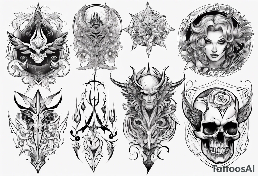 Fantasy tattoo idea