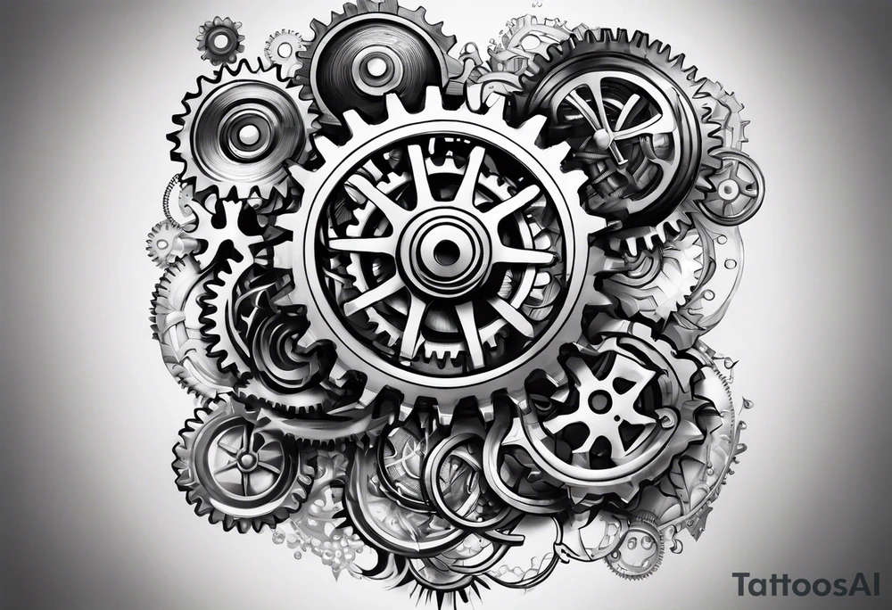 Gears tattoo idea