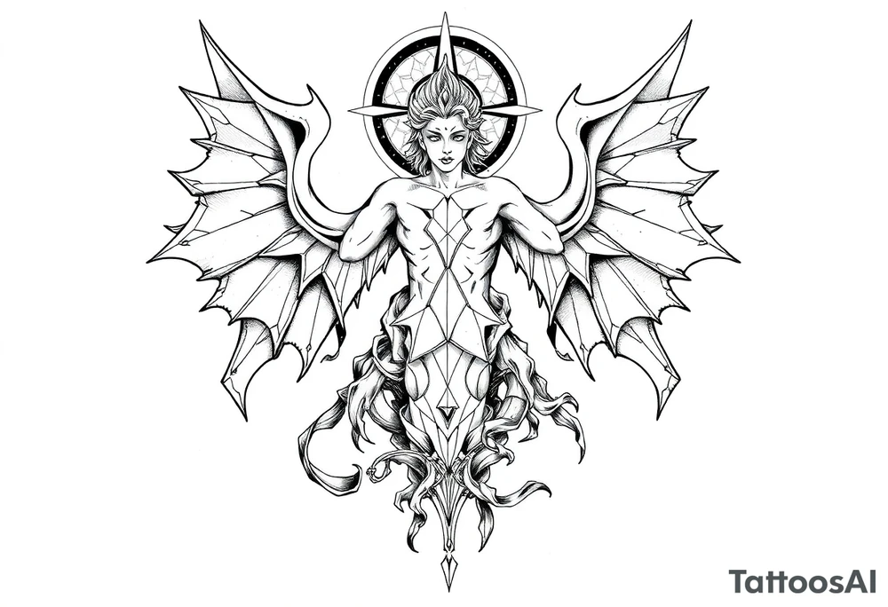 Reincarnation mythology tattoo idea
