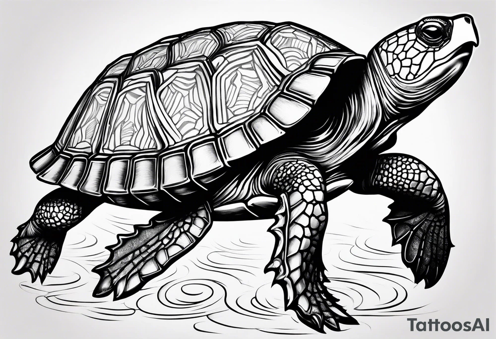 tesselated turtles tattoo idea