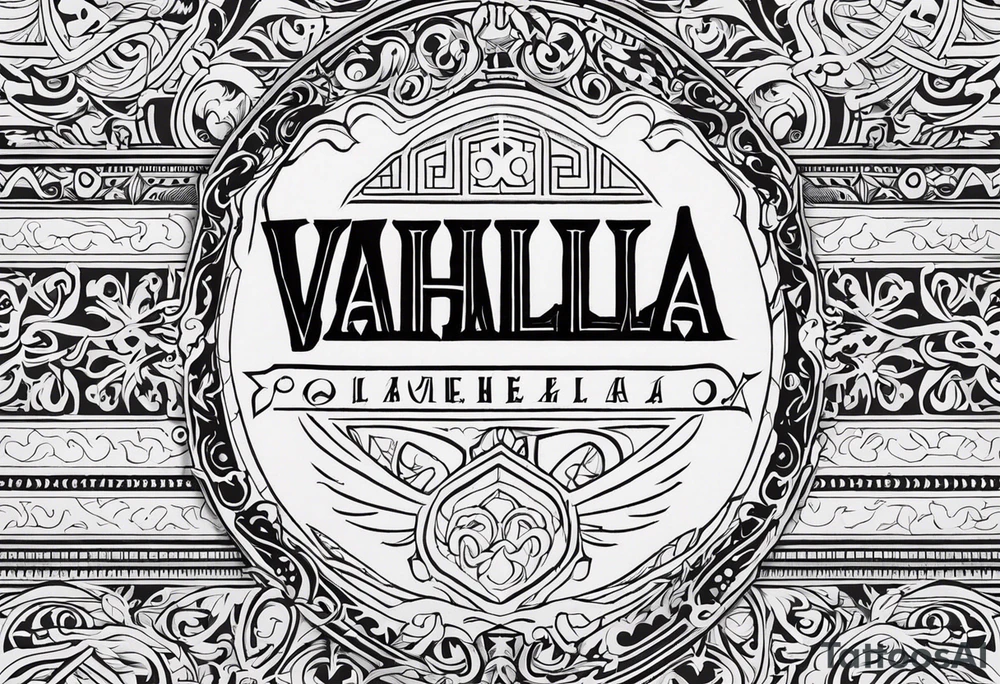 Valhalla tattoo idea