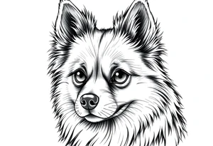 Lulu da pomerania tattoo idea