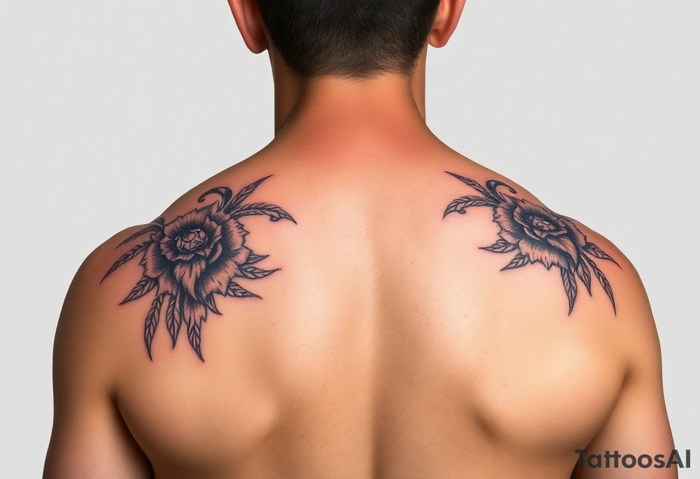 swinger lifestyle with color tattoo idea