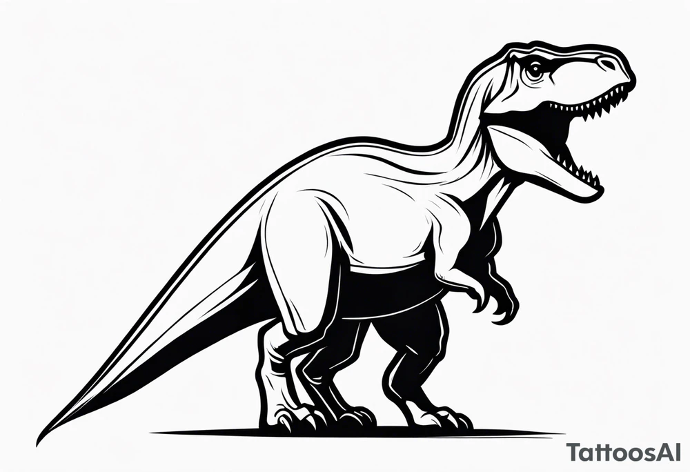 dinosaur tattoo idea
