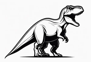 dinosaur tattoo idea