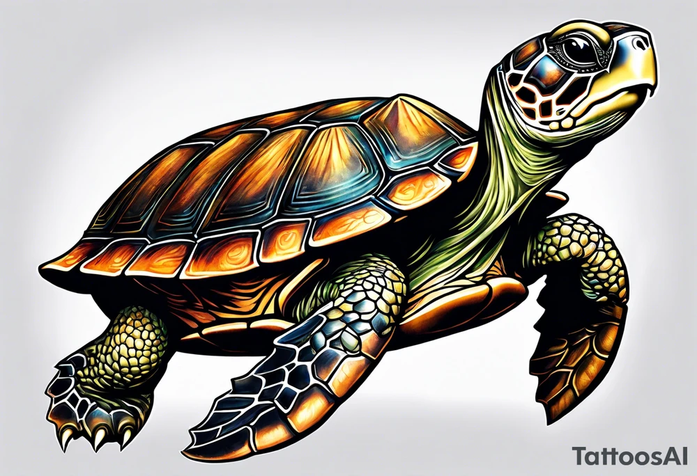 Discworld turtle tattoo idea