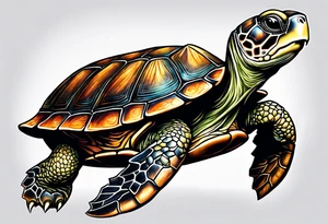 Discworld turtle tattoo idea