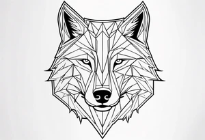 Wolf tattoo tattoo idea