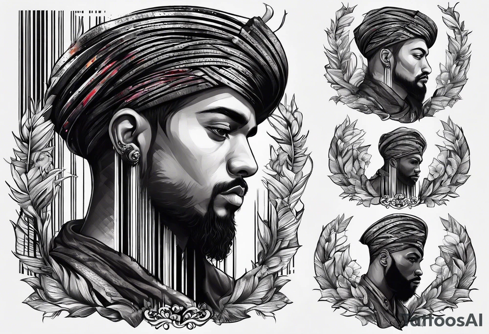 Slave barcode tattoo idea