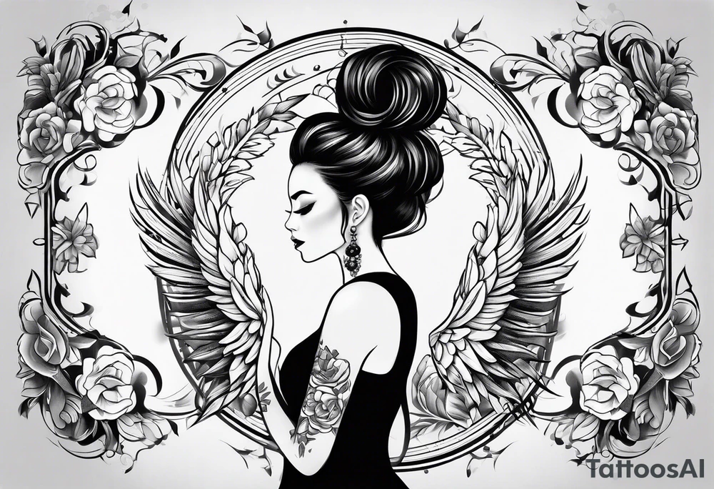 spine tattoo idea