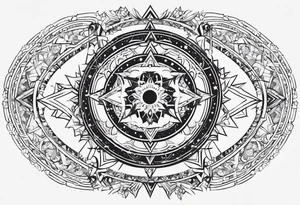 Gemini star constellation tattoo idea