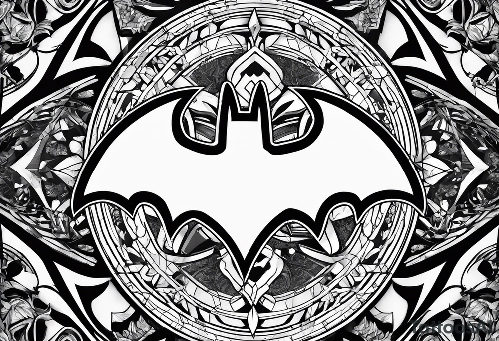 Robert Pattinson’s batman symbol tattoo idea