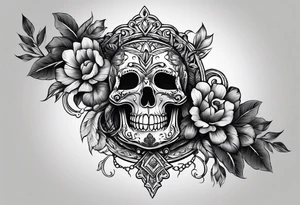 Forearm cross tattoo tattoo idea