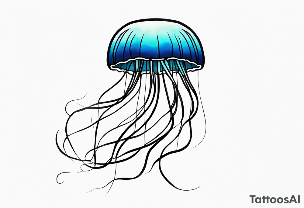 jellyfish tattoo idea