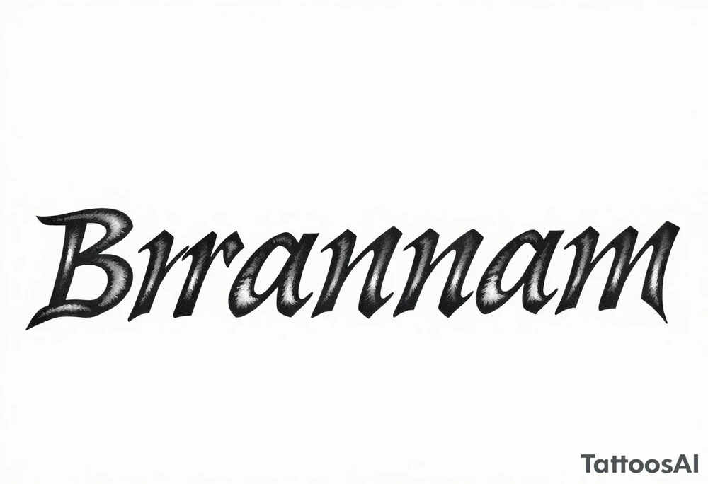 Branam tattoo idea