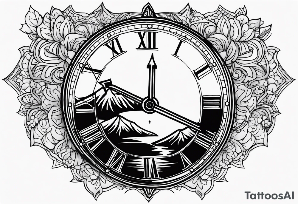When the time is right I the lord will make it happen tattoo idea