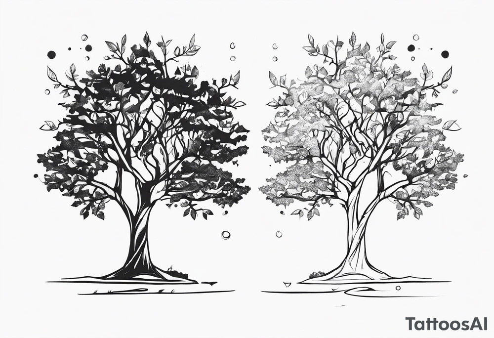 Tree elfs tattoo idea