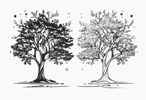 Tree elfs tattoo idea