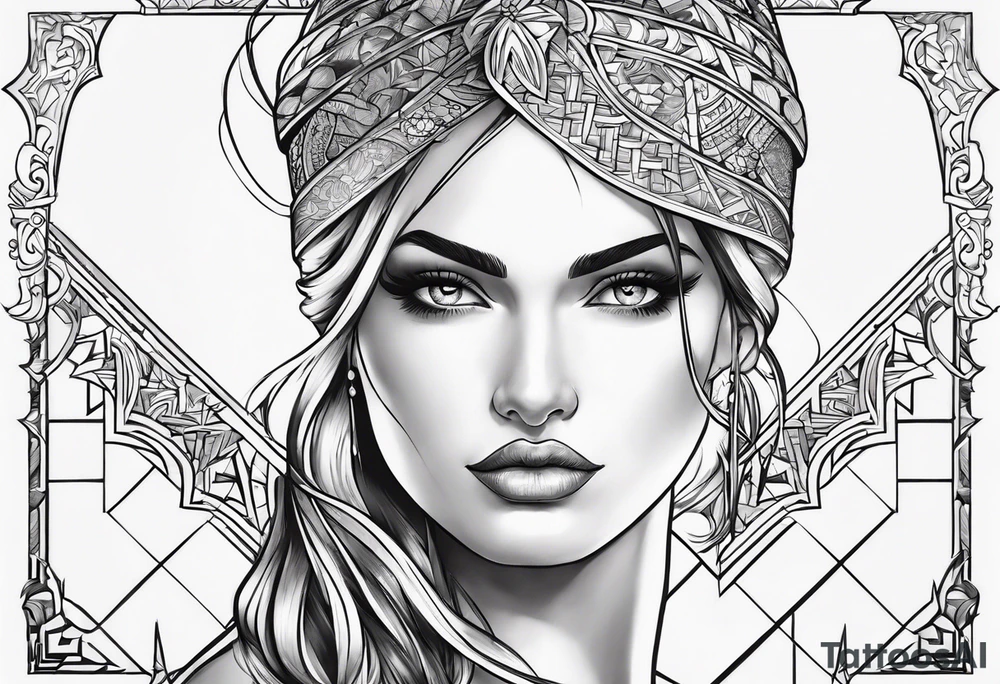 broken sword tattoo idea