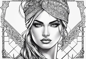 broken sword tattoo idea